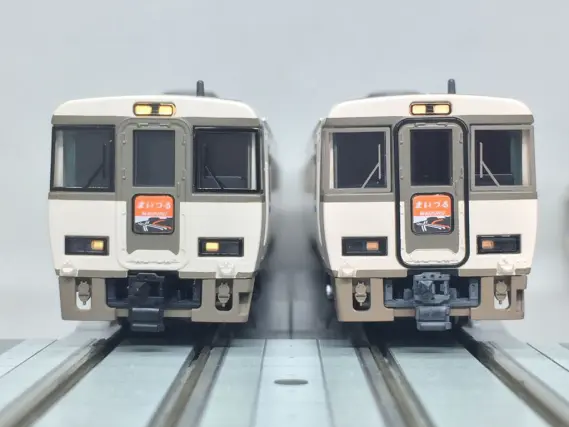 183系 福知山電車区・クハ183-801セットが入線です。ぽちフェス戦利品