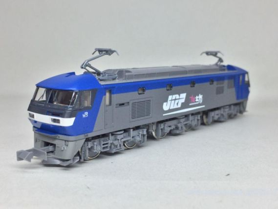 KATO 新 EF210-100番台シングルアームパンタグラフ 入線です。3034-4