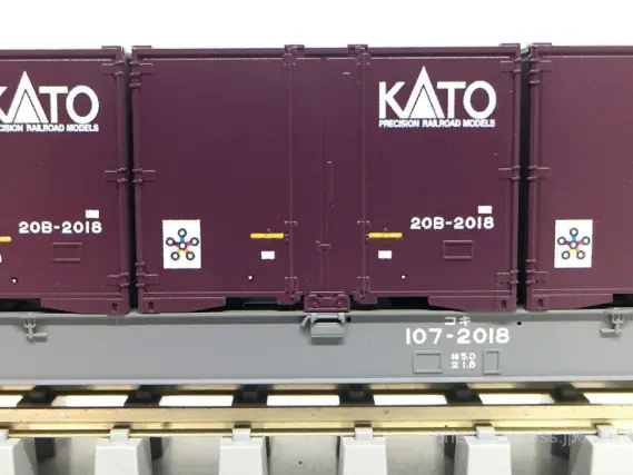 コキ104＋107 22両セット(テールライト付き) 貨物列車 コキ104＋107 22