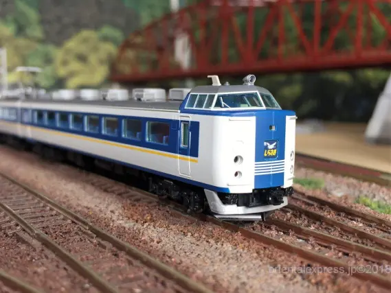 485系しらさぎ新塗装セットBが入線しました。TOMIX 98651 | NGaugeJP