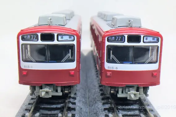 前面HG密連付 京急 800形 6両 リニューアル車 貫通編成 A-7566 前面HG