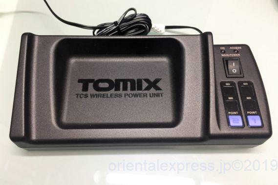 TOMIX TCS ワイヤレスパワーユニット 黒 N-WL10-CLを購入！ 5515