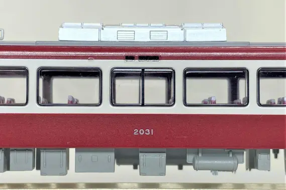 京急2000形2扉 2031編成が入線しました。MICROACE A7961 8両セット