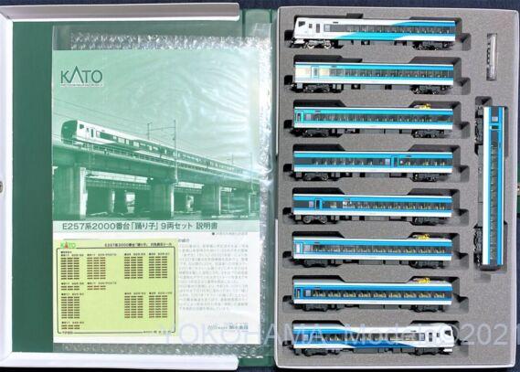 E257系2000番台「踊り子」NA-08編成が入線しました。KATO 10-1613