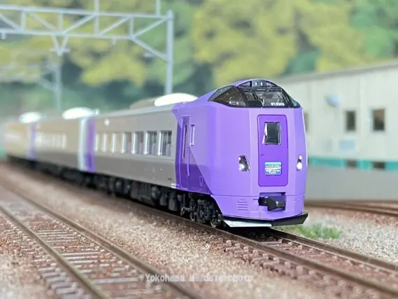 キハ261系5000番代「ラベンダー」を弄る。北のシンボルマーク！ TOMIX