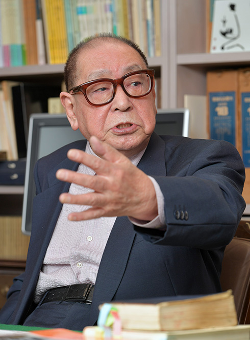 連載企画「わが古典」：第六回 梅原清山先生（読売書法会顧問