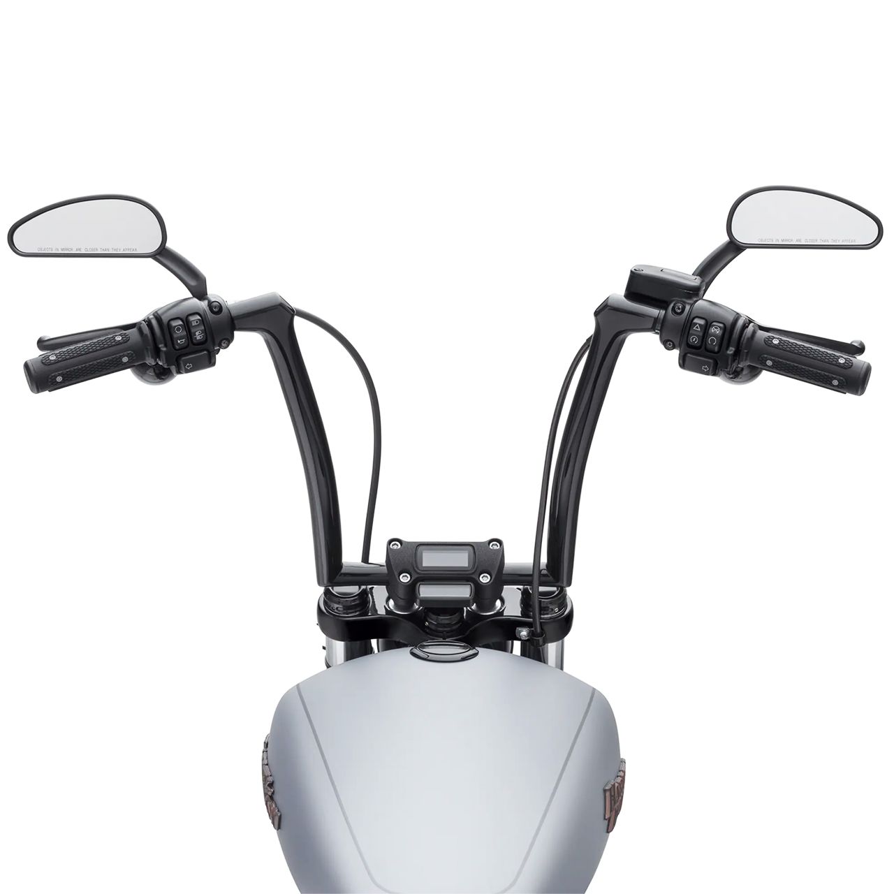 ハーレー純正□フューズド ハンドルバー グロスブラック 【18年以降