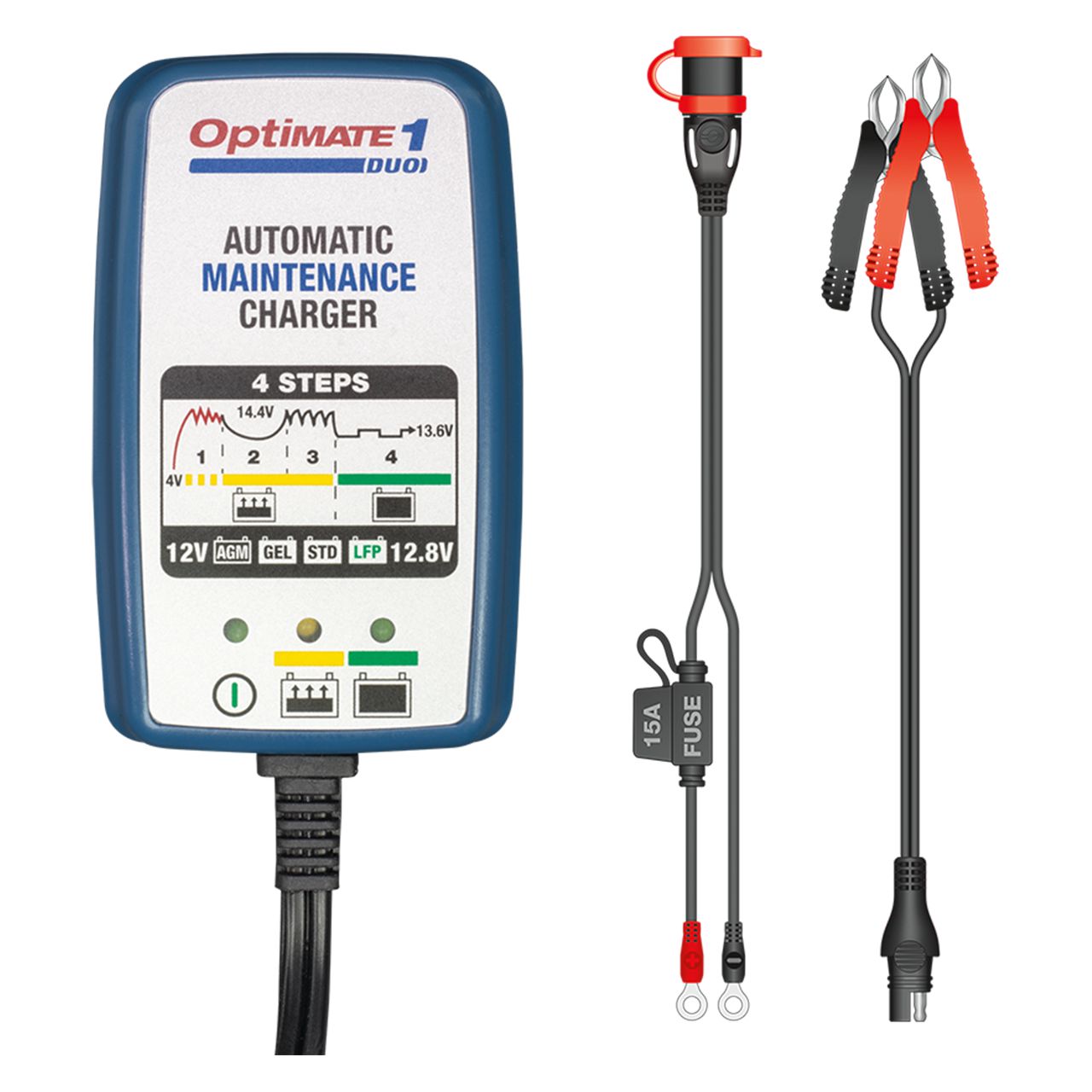 Optimate 4 バッテリー充電器 と テスターセット Optimate4 バッテリー