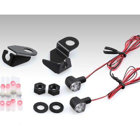 キジマ□ウインカーランプNano & ミラーボルトマウントステーSET 14Y