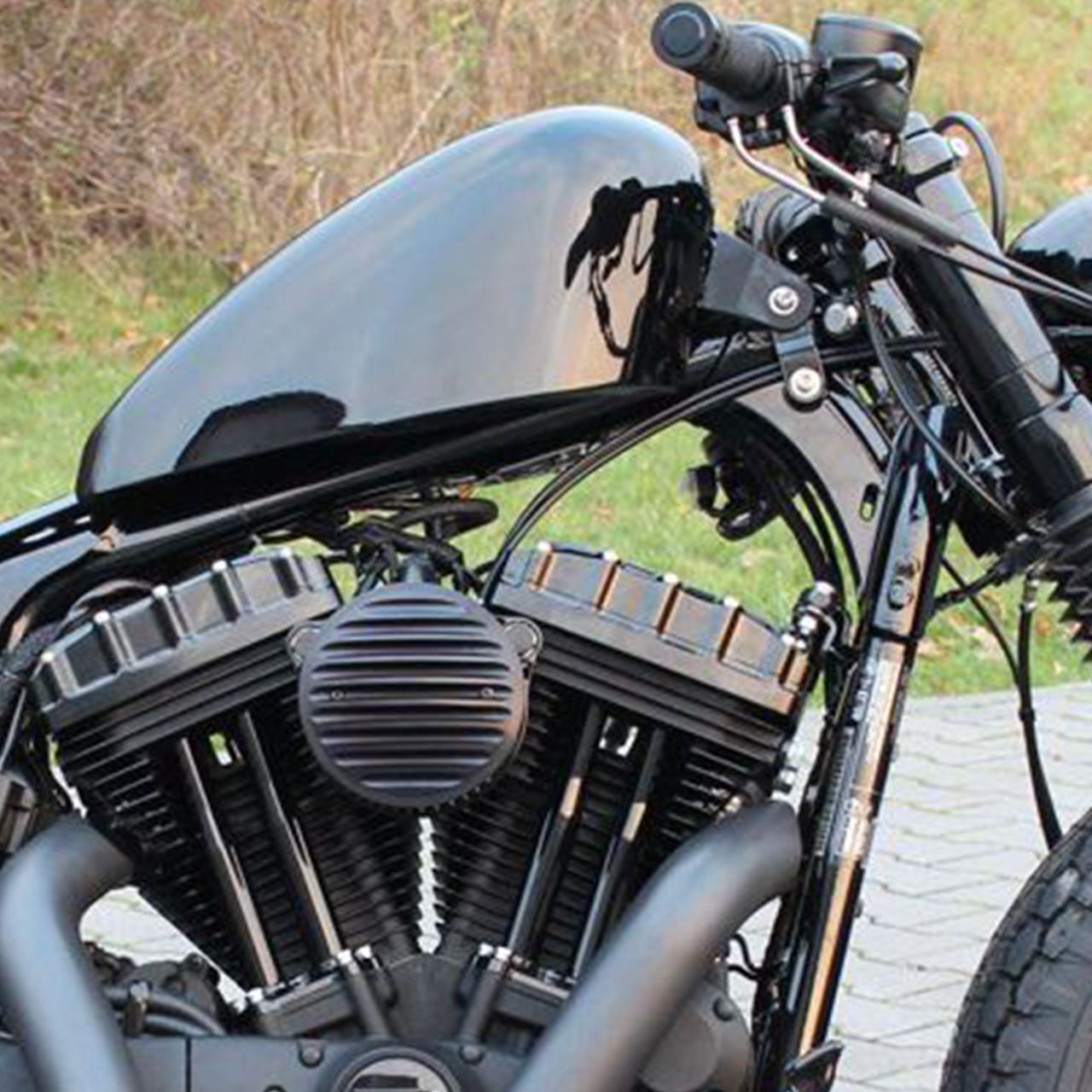 スポーツスター xl1200x 純正ブラックタンク ウェビックガレージセール