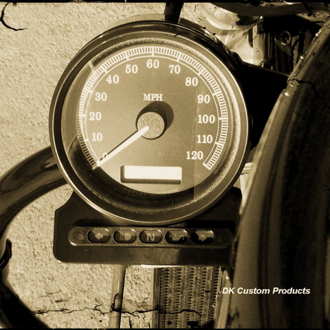 DK custom□DKカスタム スピードメーター移設キット（インジケーター
