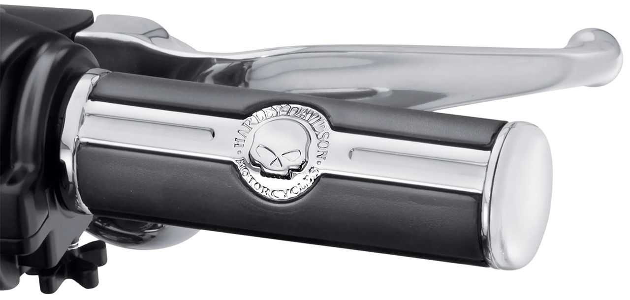 ハーレー スポタン メタリックグレー ハンドル グリップ付き ハーレー