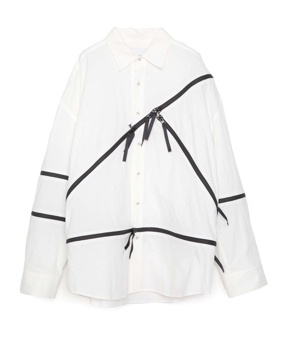 ZIP LINE L/S SHIRT｜yoshiokubo(ヨシオクボ)公式通販｜