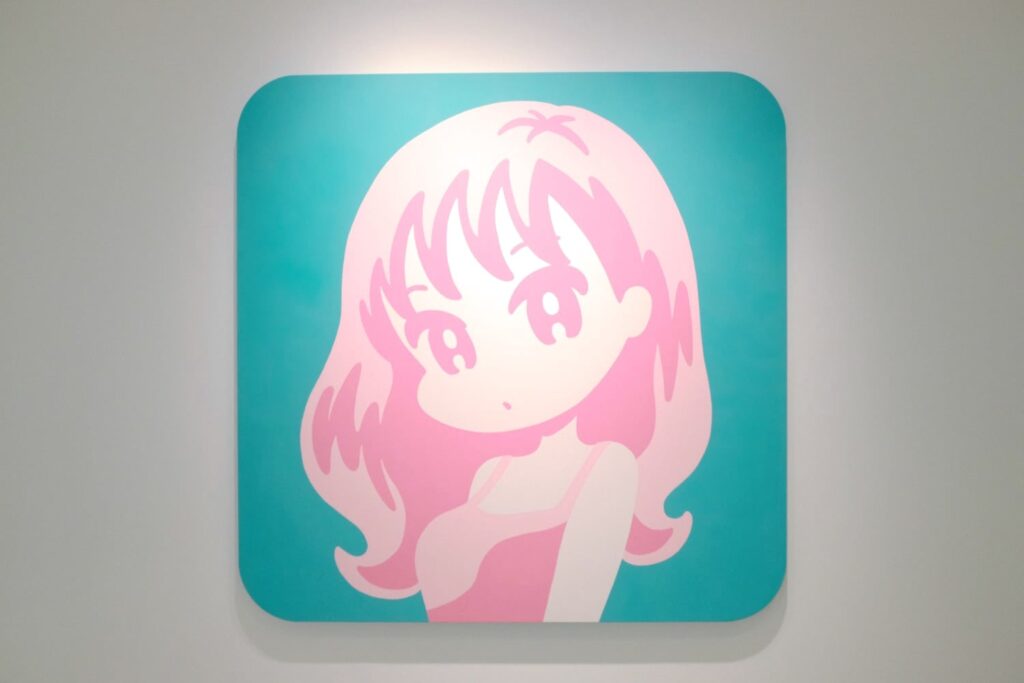 2点conix シルクスクリーン オリジナル作品 cover girl