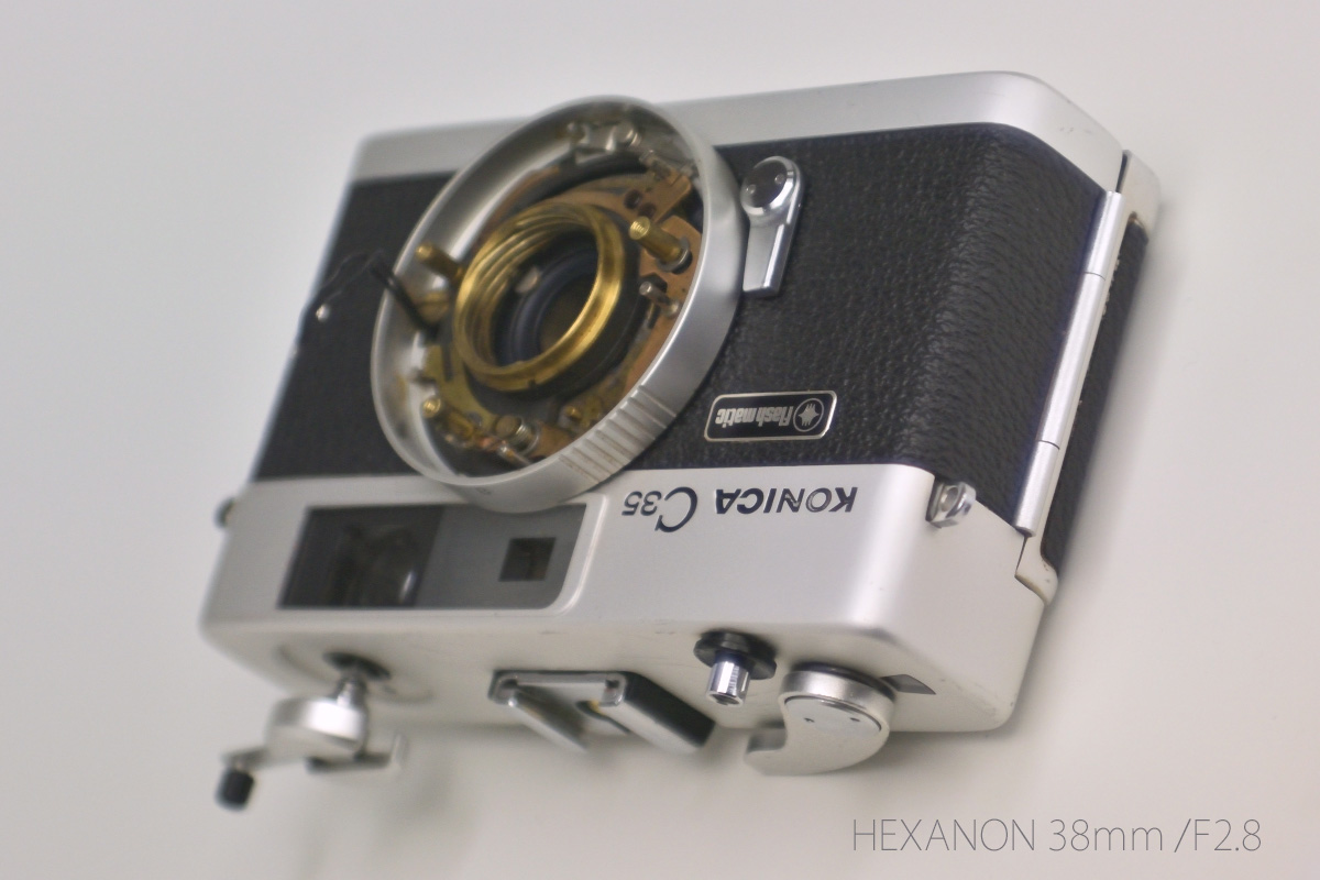 510 KONICA コニカC35 フラッシュマチック 分解整備済みの完動美品