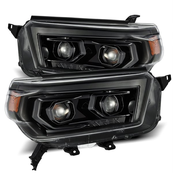 5th Gen 4Runner PRO-Series LED Projector Headlights Alpha-Black