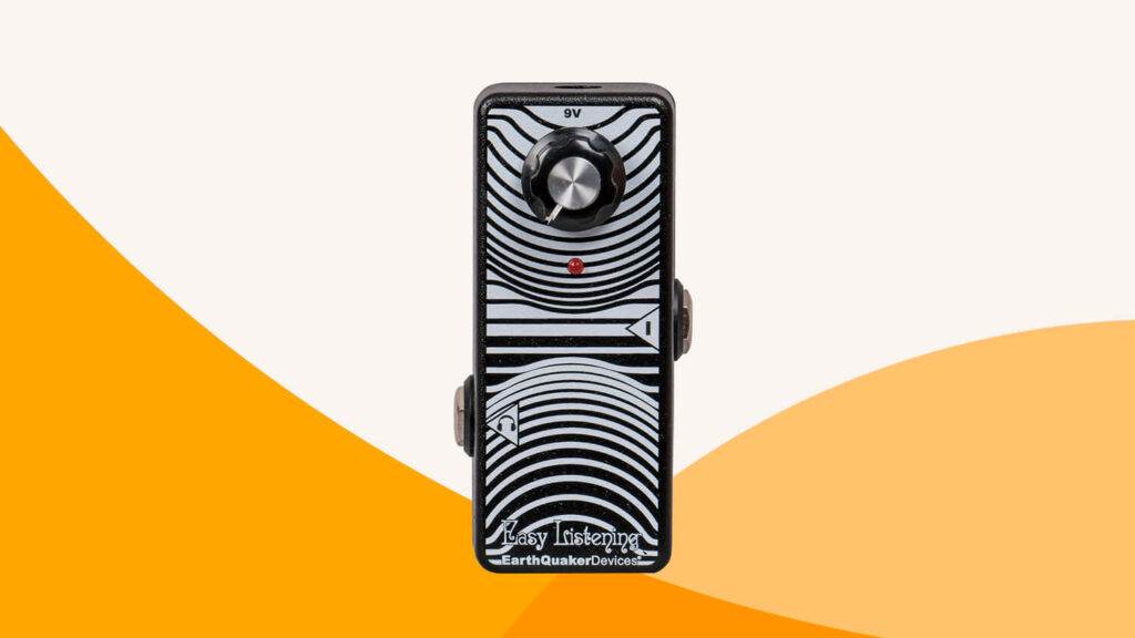 練習、録音に…ペダル型ヘッドフォン・アンプ：EarthQuaker Devices