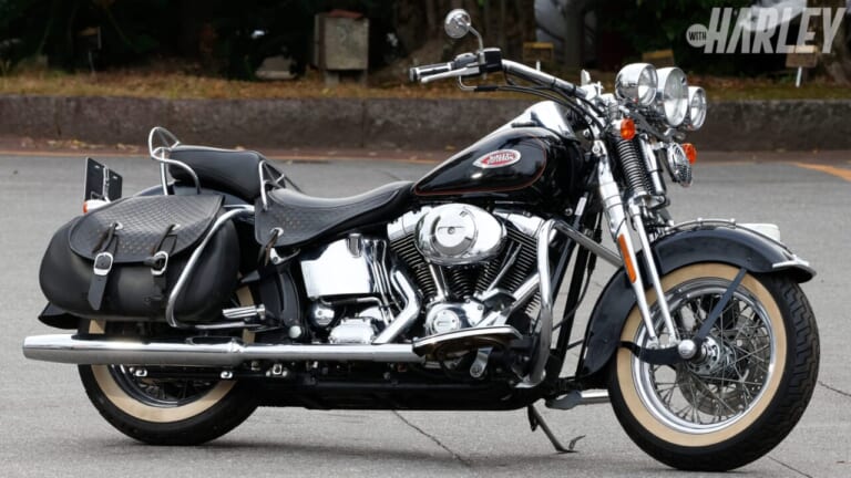 ハーレー名車レビュー] FLSTSヘリテイジスプリンガー：ツインカム88