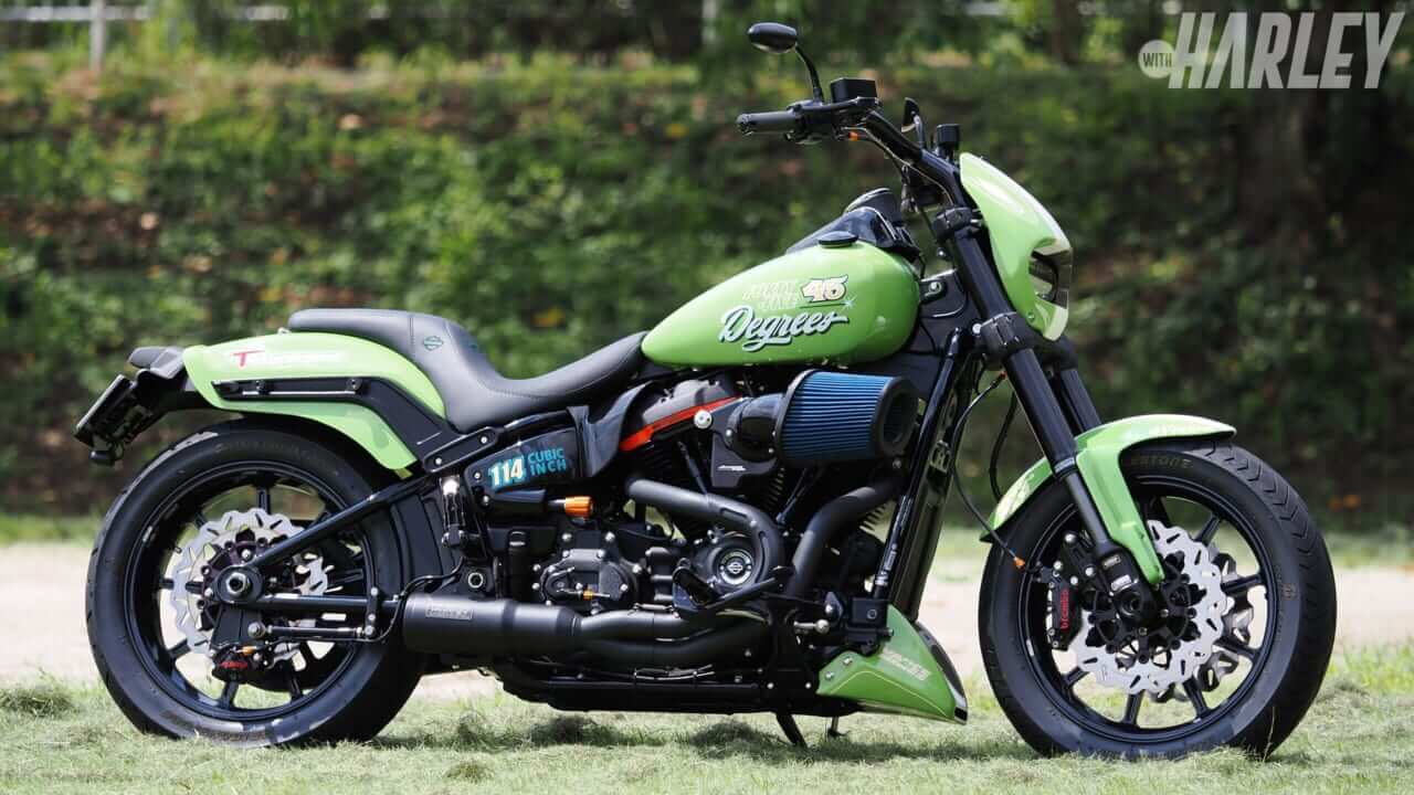 キ*ョ様 ハーレーダビッドソン 2023 ファットボブ114 純正タンク キ*ョ