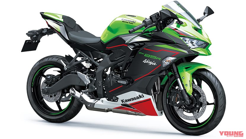 画像 No.2/7] 艶消しブルーが渋い！ カワサキ「ニンジャZX-25R」2022年