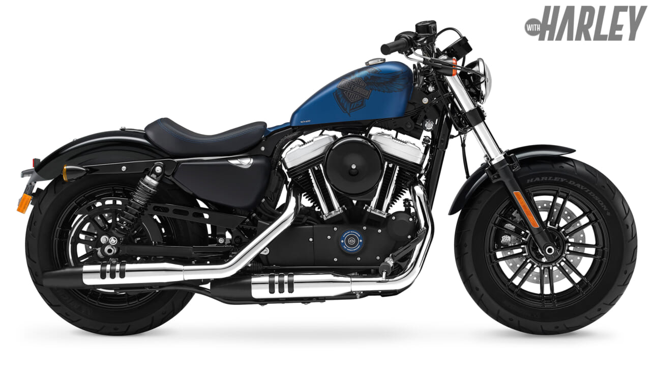 ハーレー最後の空冷スポーツスター＝日本限定フォーティエイト