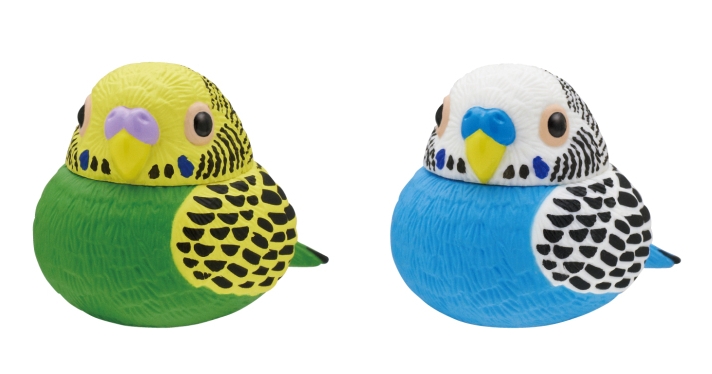 もっちり♡ 「ふっくら福服」シリーズに「インコ」が初登場！ 体が