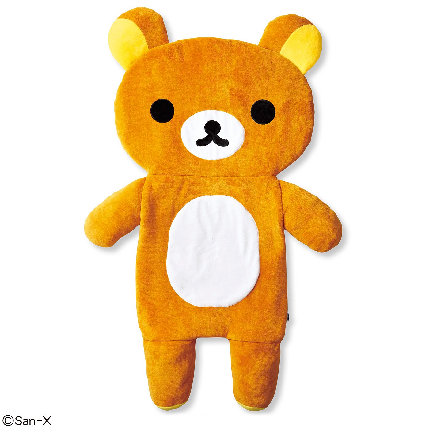 165cmの巨大リラックマが誕生！ 布団やクッションを収納すると巨大な