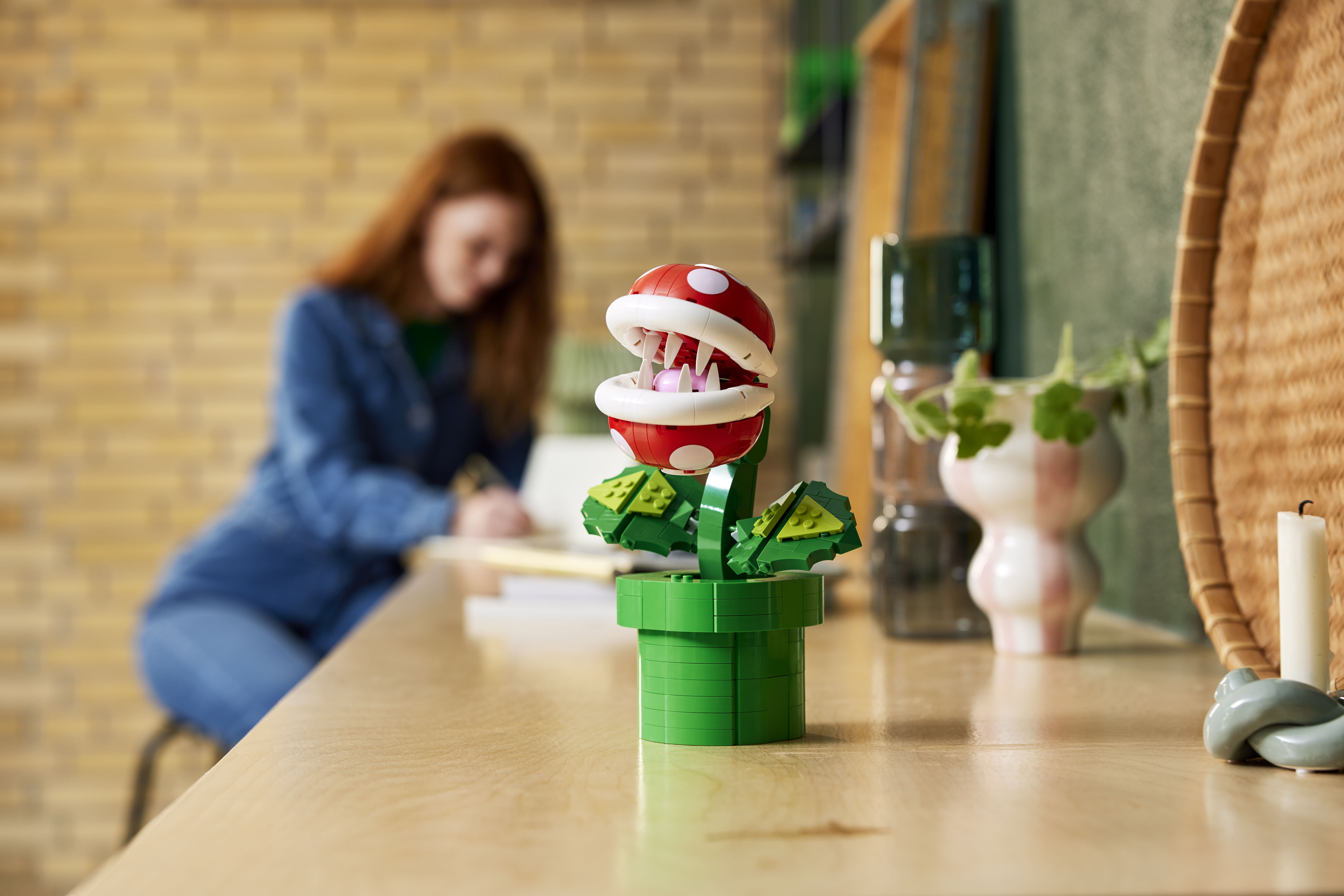 スーパーマリオ ?ボックス フラワーテーブル インテリア 特大 オブジェ