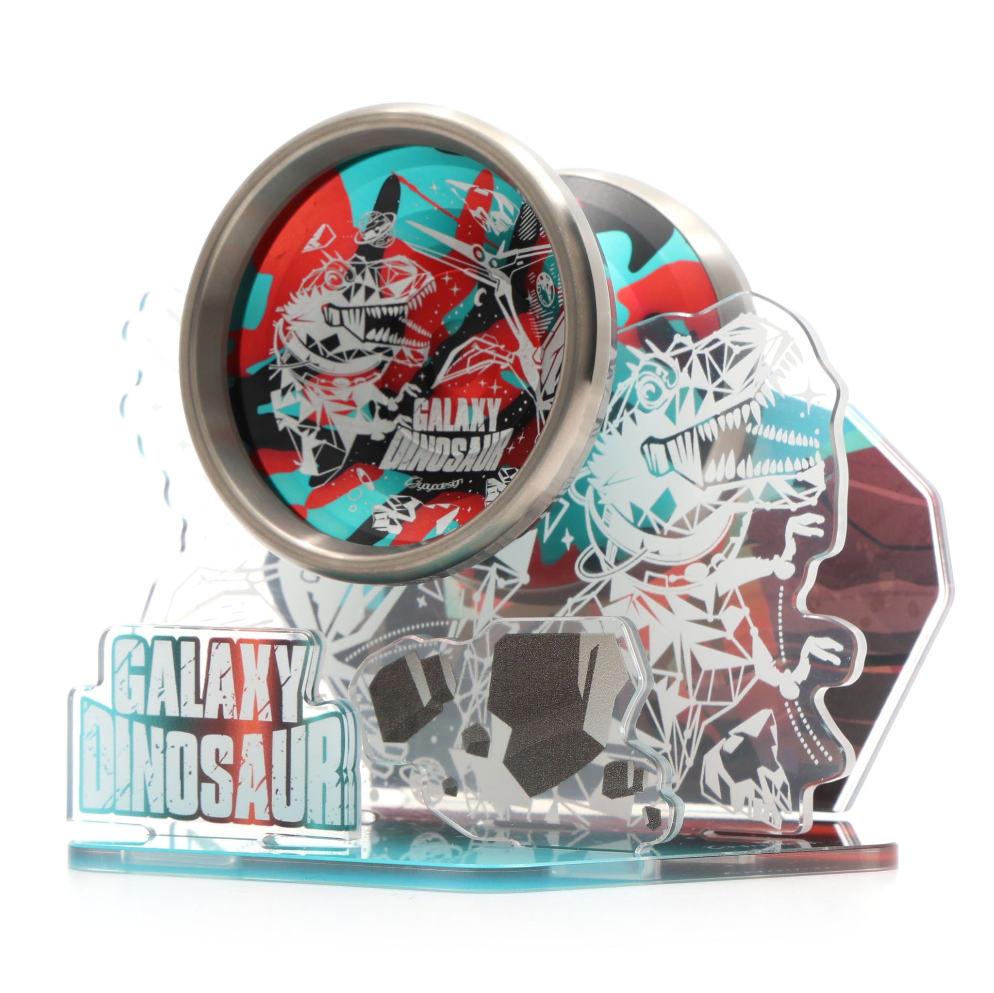 ギャラクシーダイナソー (アクリルスタンド付き) - C3ヨーヨーデザイン