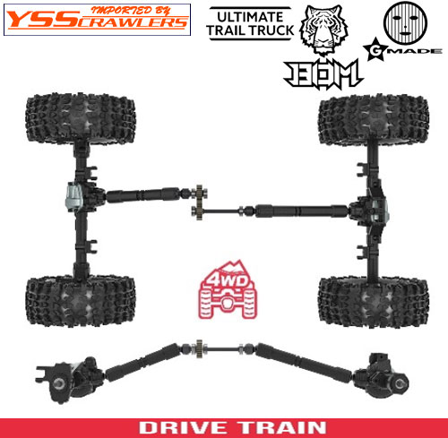 G Made - GS02 BOM TC スケールクローラーキット！[予約] [Gmade-GS02