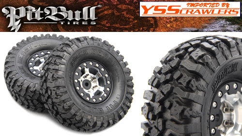 ピットブル ロックビースト 1.9 axial 等 スケールクローラーに