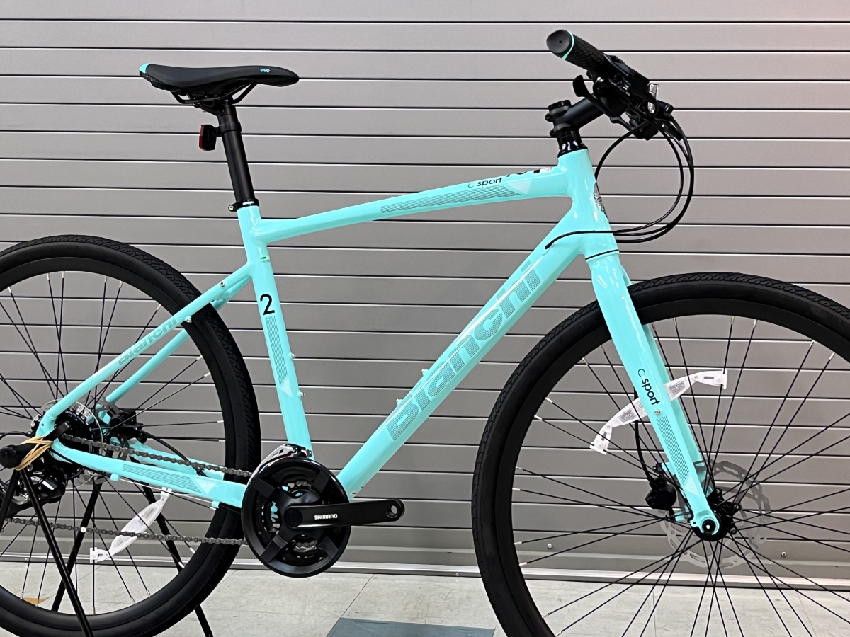 普段乗りでも油圧DB仕様が楽だよね♪BIANCHIの人気クロス『C-SPORT2