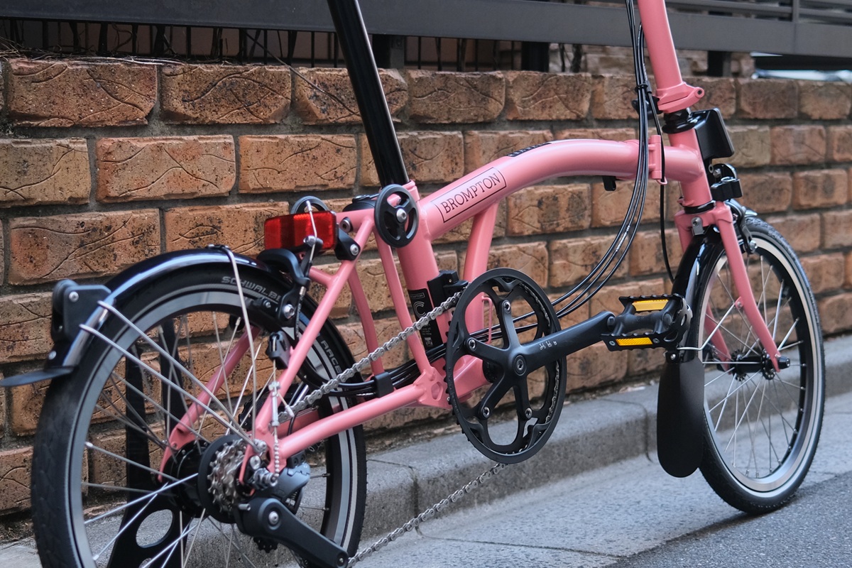 BROMPTON】新登場12速C Lineの新色フラミンゴピンク | 上野、御徒町で