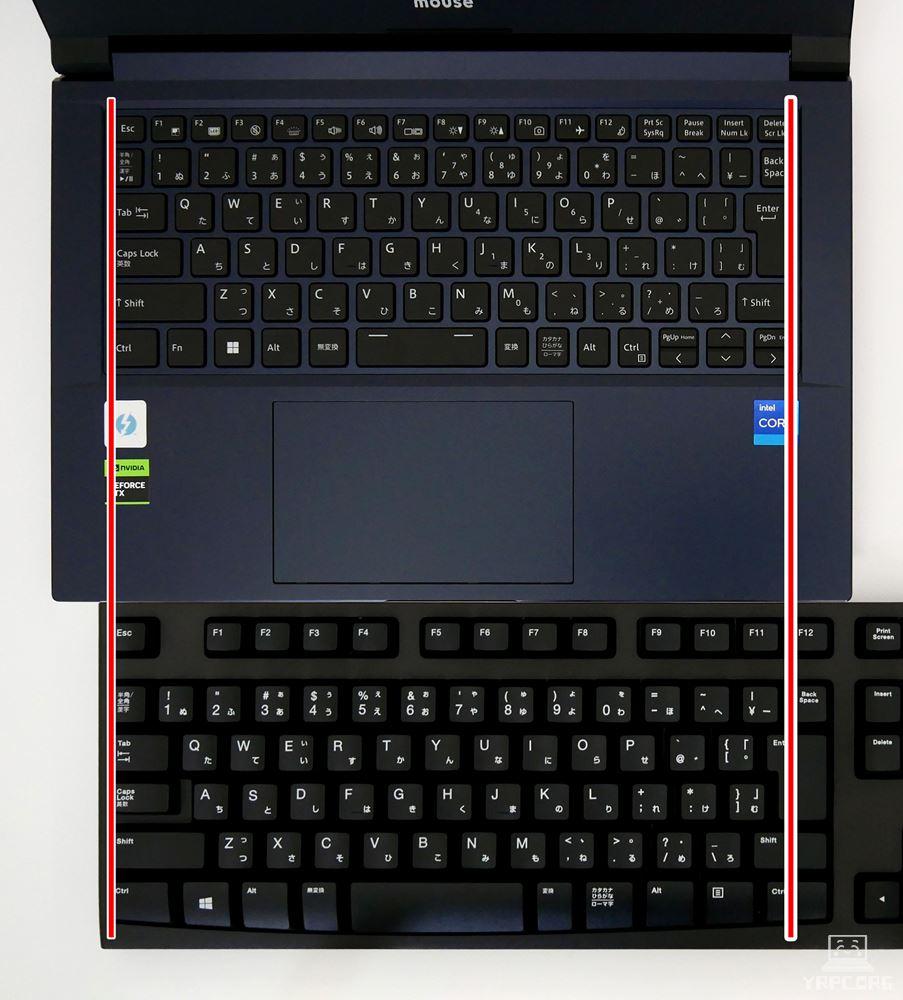 マウス「G-Tune E4-I7G60DB-B」実機レビュー！14型の持ち運べる