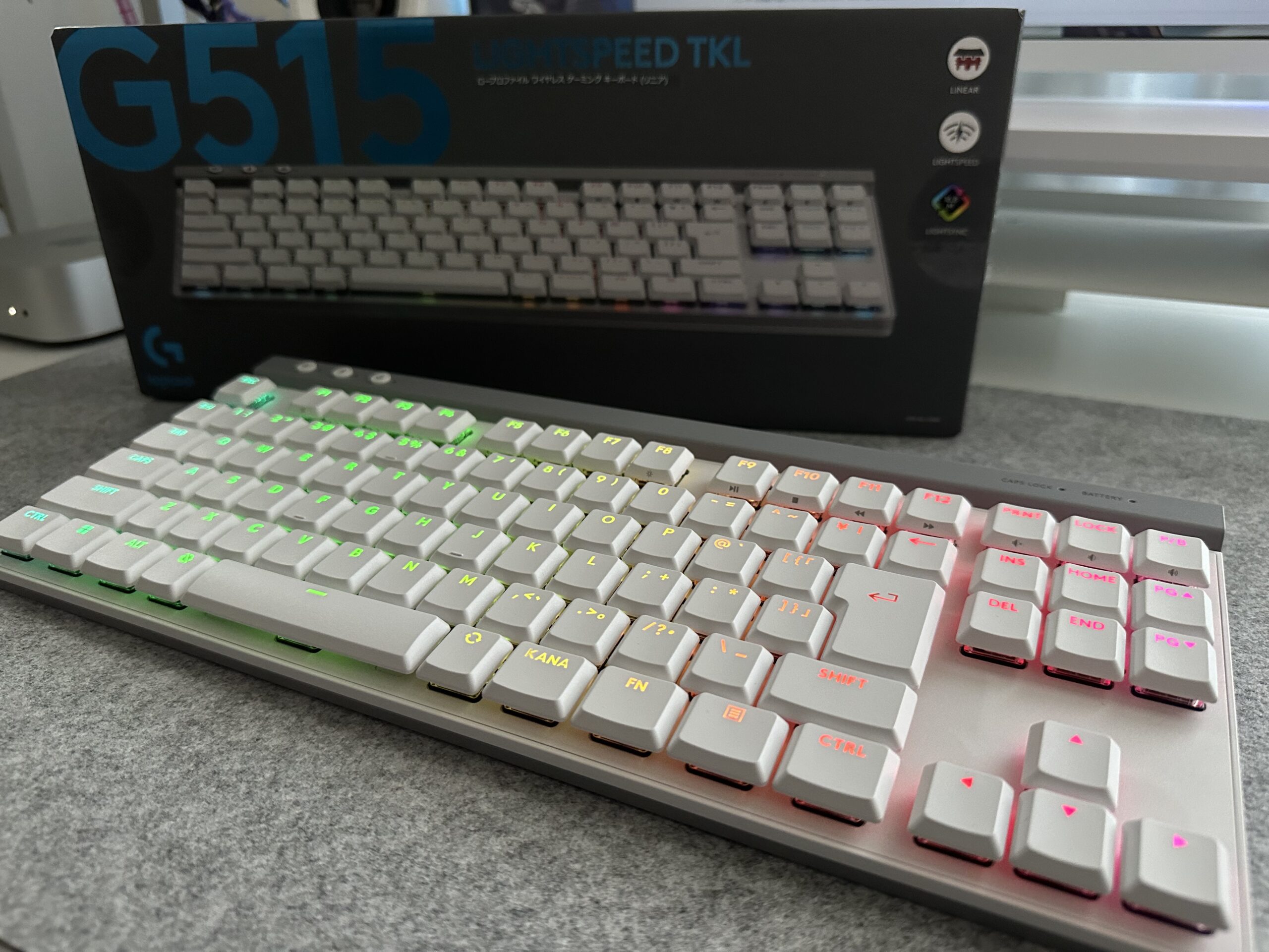 logicool G G515 レビュー】高コスパゲーミングキーボード【間違いなし