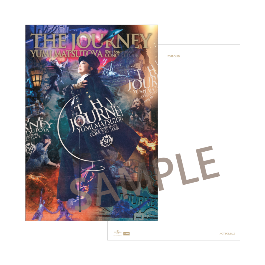 松任谷由実 THE JOURNEY MOVIE アクスタセット 限定ポストカード