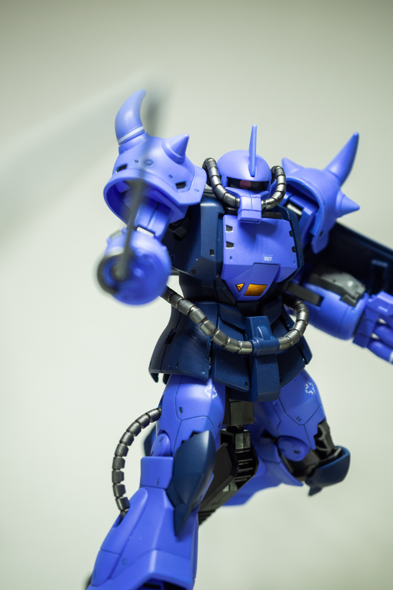 HG プロトタイプグフ 全塗装 塗装済み 完成品 モノアイLED化 HG