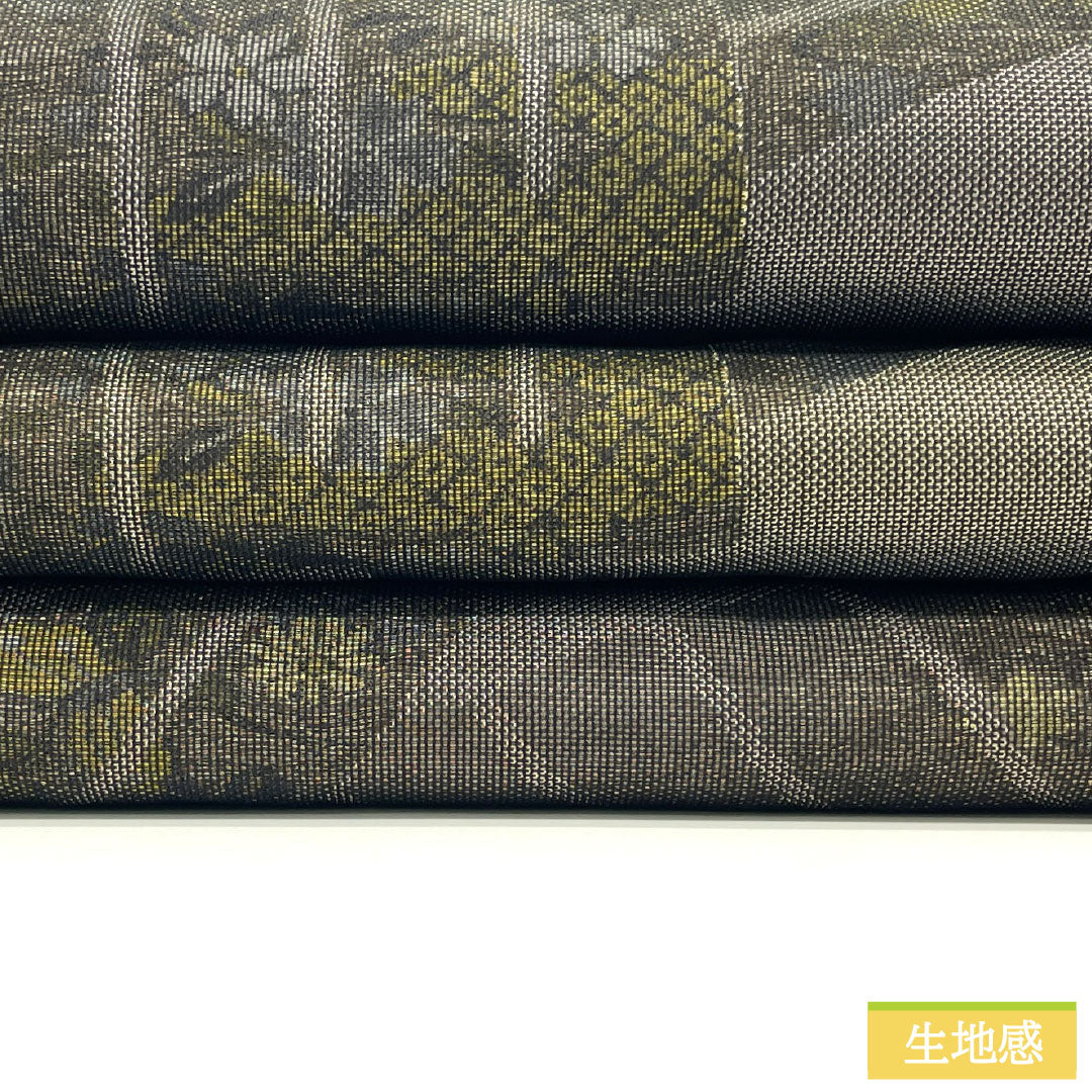 リサイクル着物】袋帯 正絹 Sランク 菱屋六右衛門 西陣織 幻の織 両面