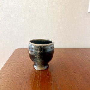 ③天目 窯変 曜変 ぐい呑 酒器 虹彩 作者不明 ③天目 窯変 曜変 ぐい呑