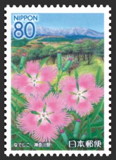 神奈川県の花II 郵便切手のデータ