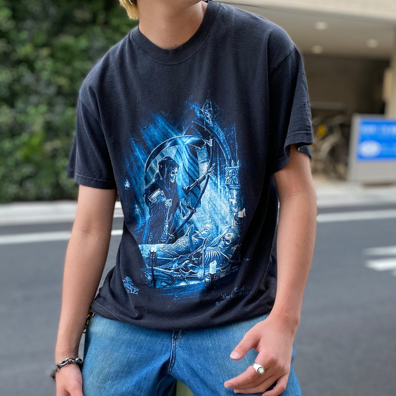 14th Addiction Snake Print Tシャツ S チャコール - メルカリ 新品未