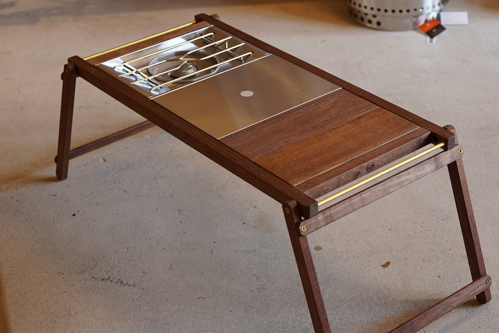 YURAGI OUTDOOR×0229made 別注ウォールナットIGTテーブル