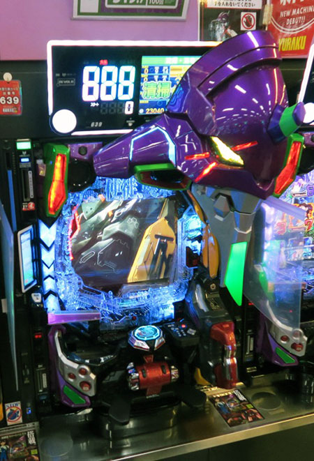 エヴァンゲリオン15 初号機 役物 Pエヴァ未来への咆哮 初号機 役物