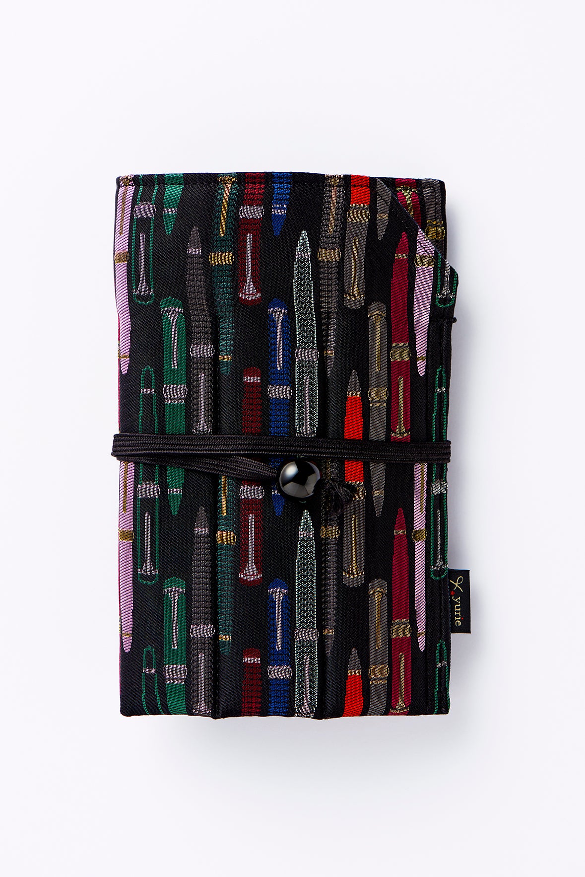 6本用ペンケース 万年筆柄 (撥水加工済）