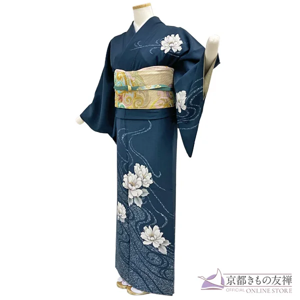 逸品☆おしゃれ 中古☆振袖☆仕立て上がり NO.B09 紫色 成人式 結婚式