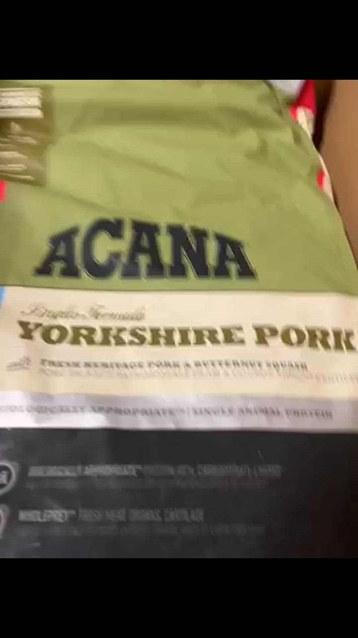 並行輸入品】 アカナ ヨークシャーポーク レシピ 全犬種 全年齢用