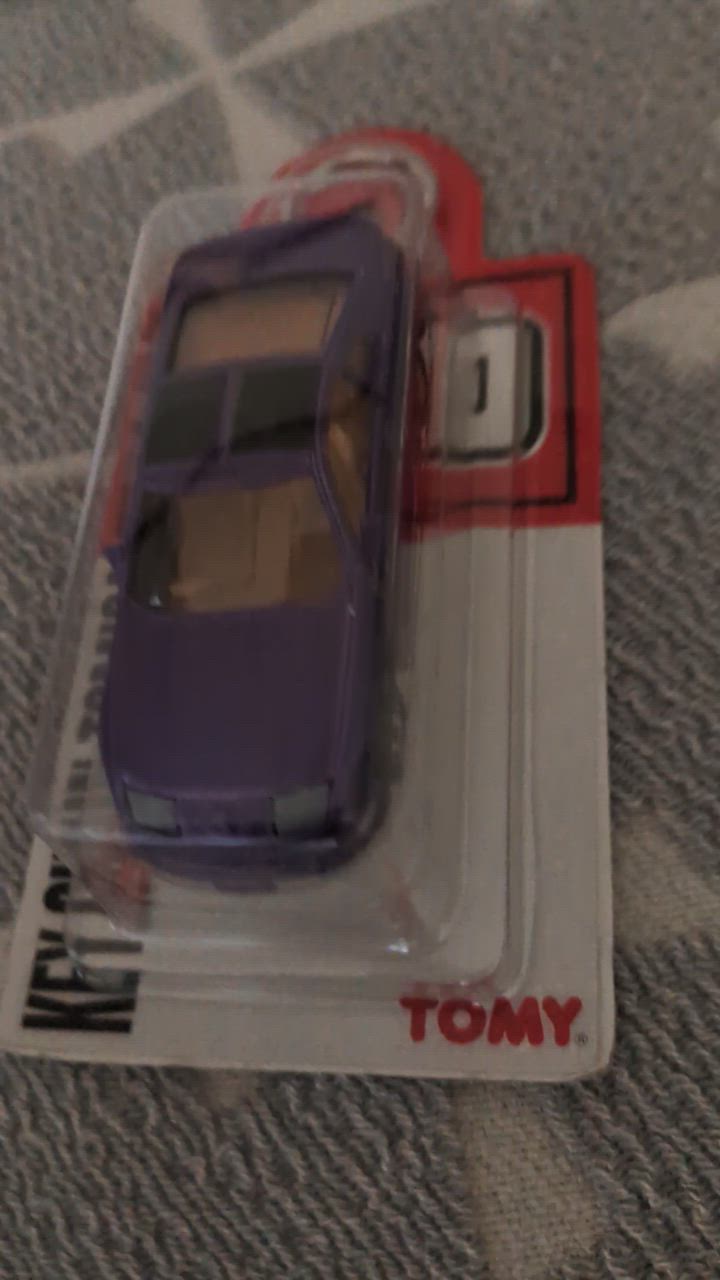 絶版品】キーチェーントミカ J2 日産 フェアレディZ 300ZX (紫) ※TOMY