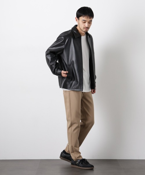 NANO universe（ナノ・ユニバース） 革ジャン ライダース レザー