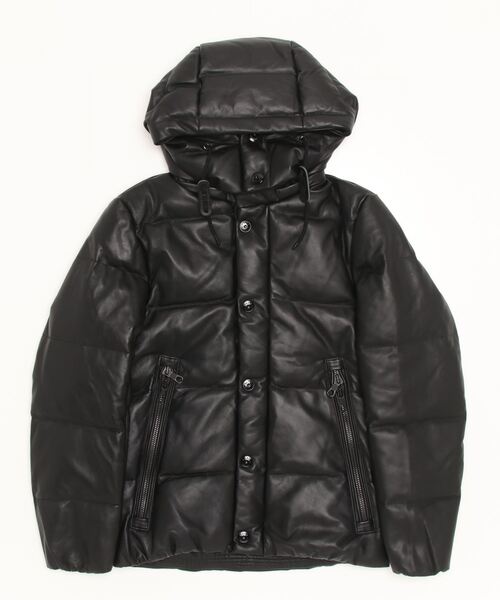 NANO universe（ナノ・ユニバース） レザージャケット S ブラック