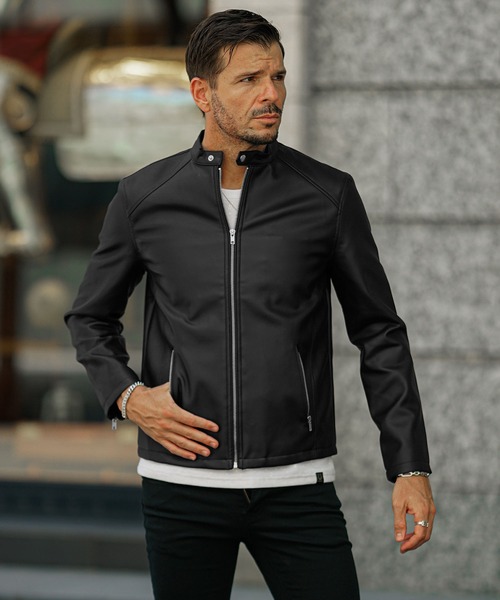 joker（ジョーカー） 革ジャン ライダース PUレザーシングルライダース